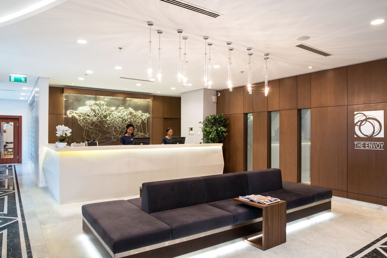 The Envoy Hotel Abuja front desk